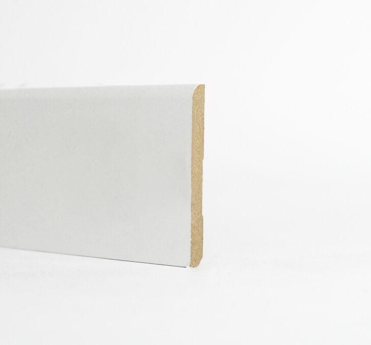 Baltos MDF grindjuostės 70mm Depro