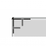 Aliuminis profilis PVC/Vinilo laiptų dangai 2,5mm 871